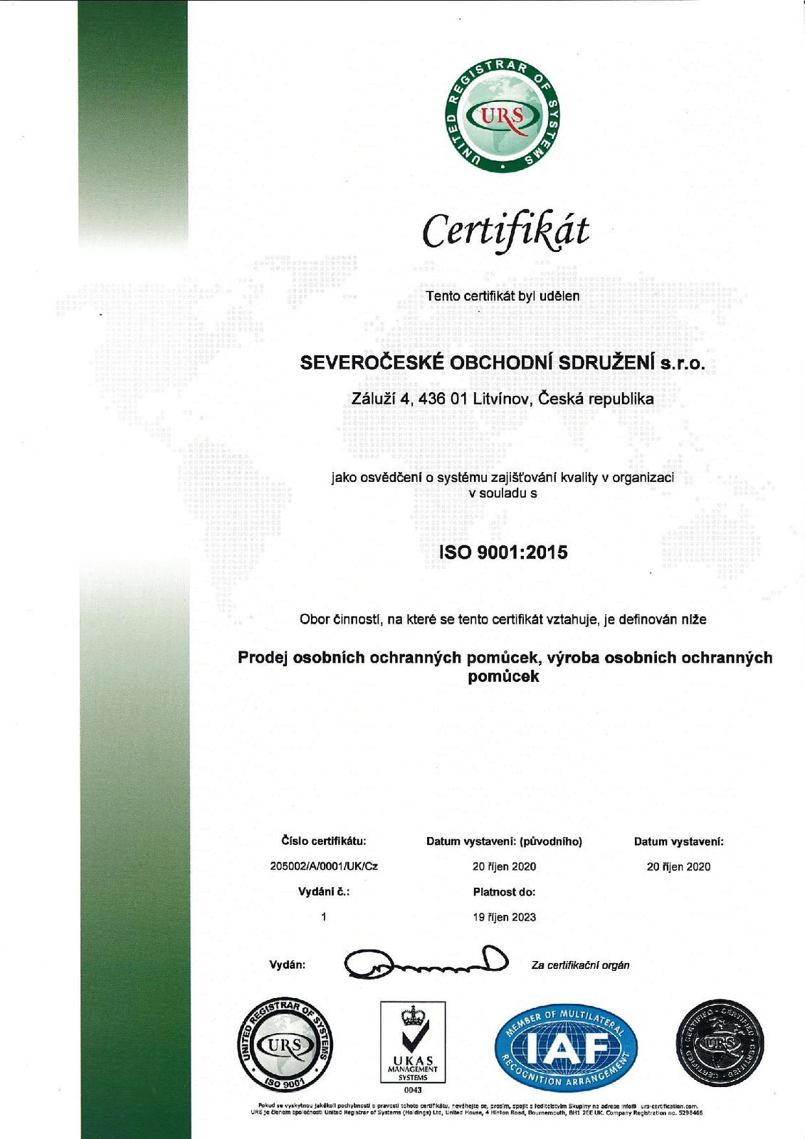 ISO 900-2015 ČJ